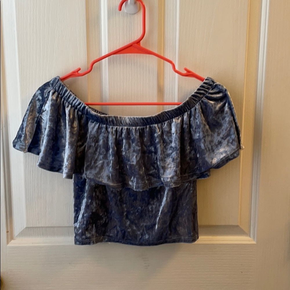 Velvet top